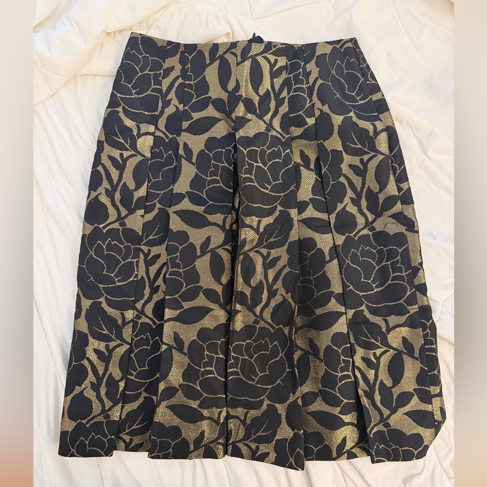 Brooks brothers pleated skirt